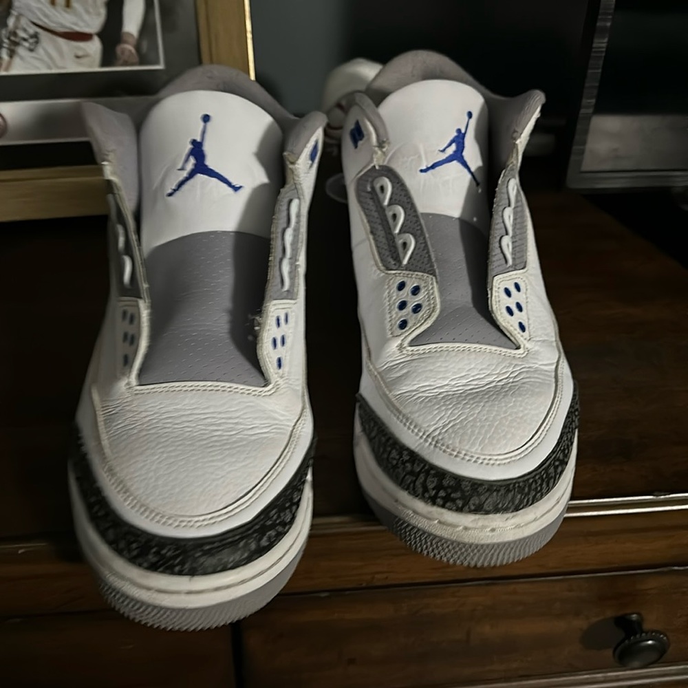 Jordan 3 racer blue replacement box no laces